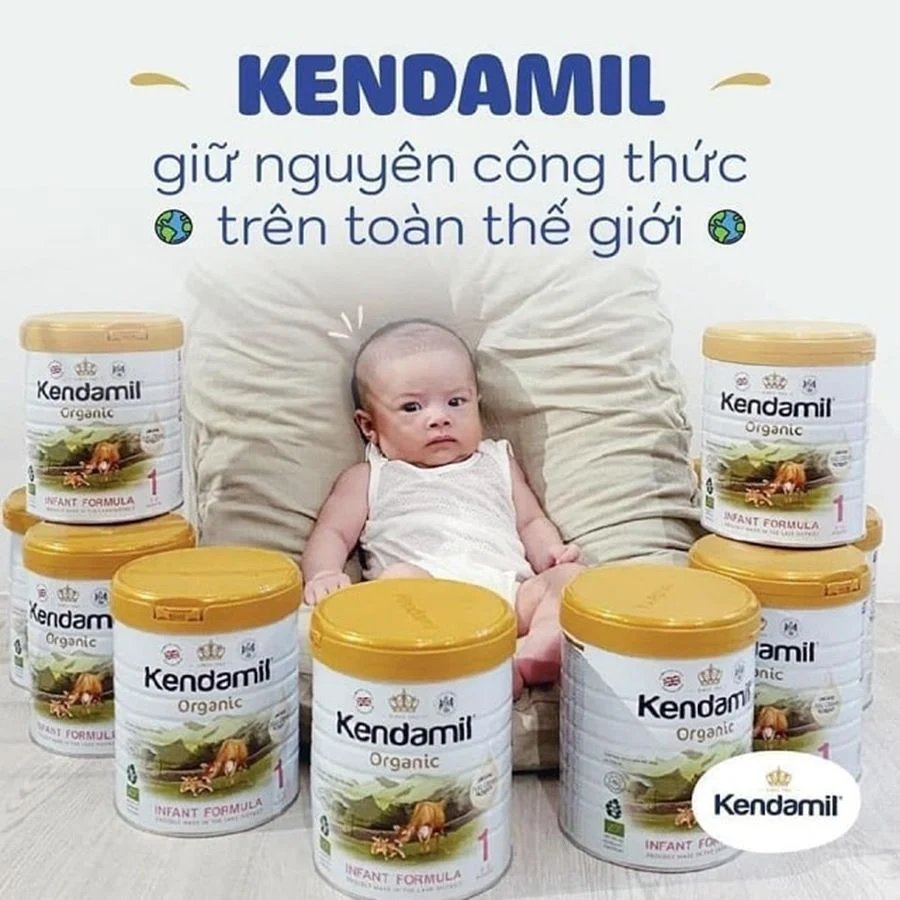 Sữa Nguyên Kem Kendamil Organic 3 - Sữa Dinh Dưỡng Hàng Đầu Cho Bé Từ 1 – 3 Tuổi